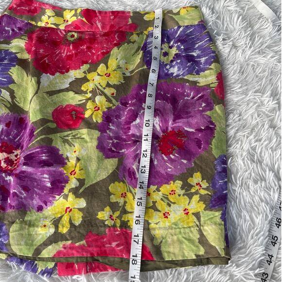 Banana Republic Petite Skirt Women Sz 10P gently used - Picture 3 of 10